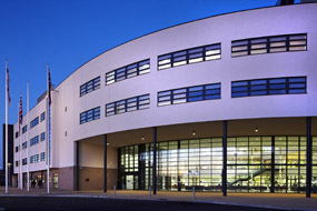 Hartlepool College features extensive use of architectural aluminium façade systems from Technal